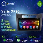 Автомобильная Мультимедийная магнитола Ownice, 6G + 128G, Android 10,0, для Toyota Yaris XP90 2005-2012, 4G LTE, SPDIF