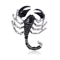 new fashion animal scorpion enamel pin metal insect lapel pins and brooch suit scarf buckle badge luxury jewelry accessories