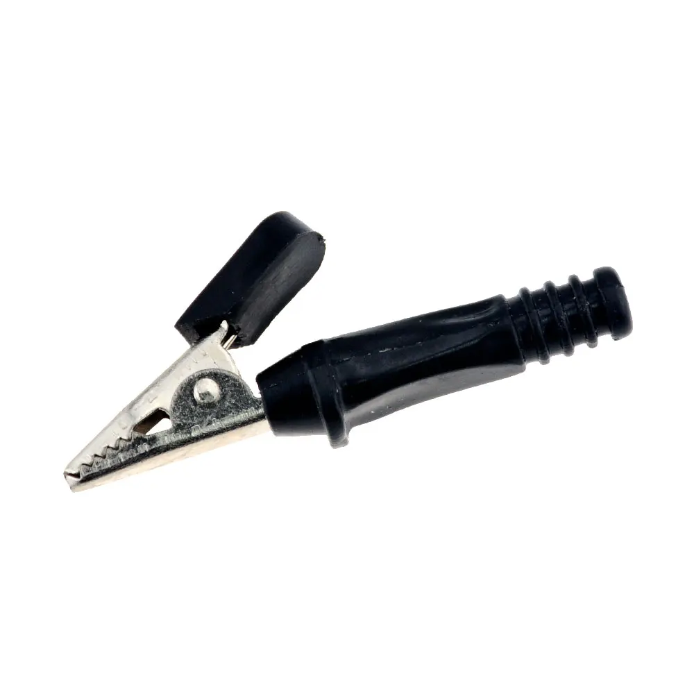 Зажим типа крокодил 5 шт. отверстие 6 мм самосварочный зажим для тестирования