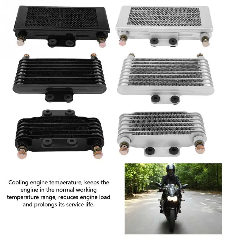Engine Oil Cooler Cooling Radiator System Kit for Yamaha 100CC-125CC Aluminum | Автомобили и мотоциклы