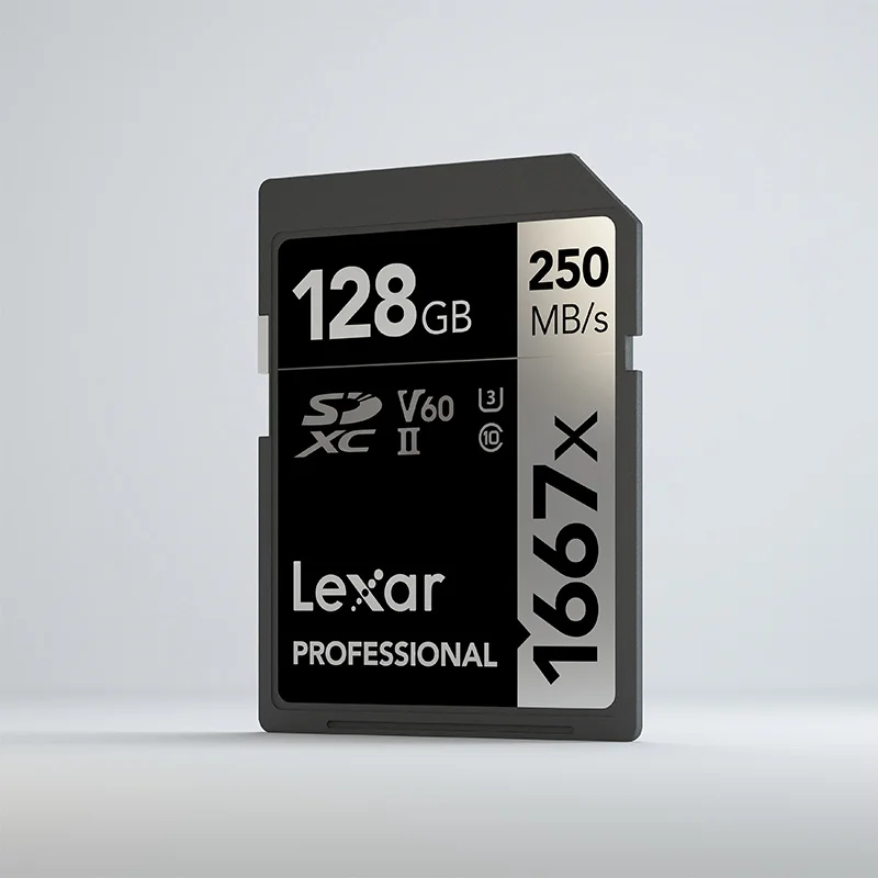 Lexar 1667X SD Card 64GB 128GB 256GB Cartao De Memoria Class 10 Karty Tablet Carte Memoire for Mini Pc Usb Hub Monitor Camera