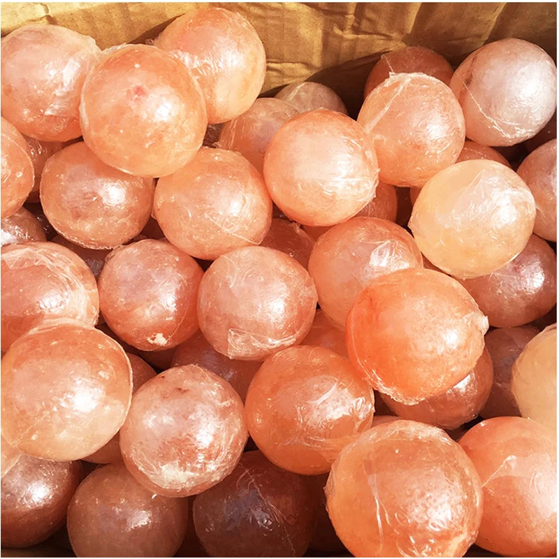 Массажные шарики из гималайской соли 5 см хрустальный шар мыло массажный