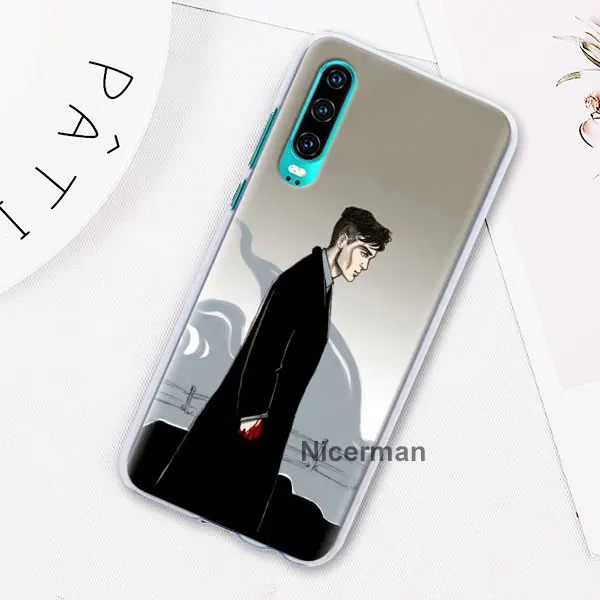 H03 Peaky bliners логотип с крестом Чехлы для huawei P30 P20 Lite P30 Pro P10 P9 Lite P Smart Plus жесткий чехол - Цвет: H03