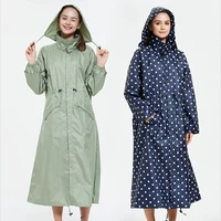 long raincoat women men waterproof outdoors tour rain coat ponchos jacket capa de chuva chubasqueros raingear
