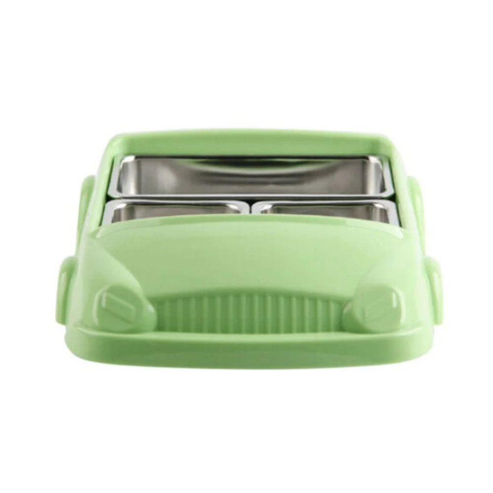 Новый творческий автомобиль детская тарелка 304 Ланч бокс из нержавеющей стали
