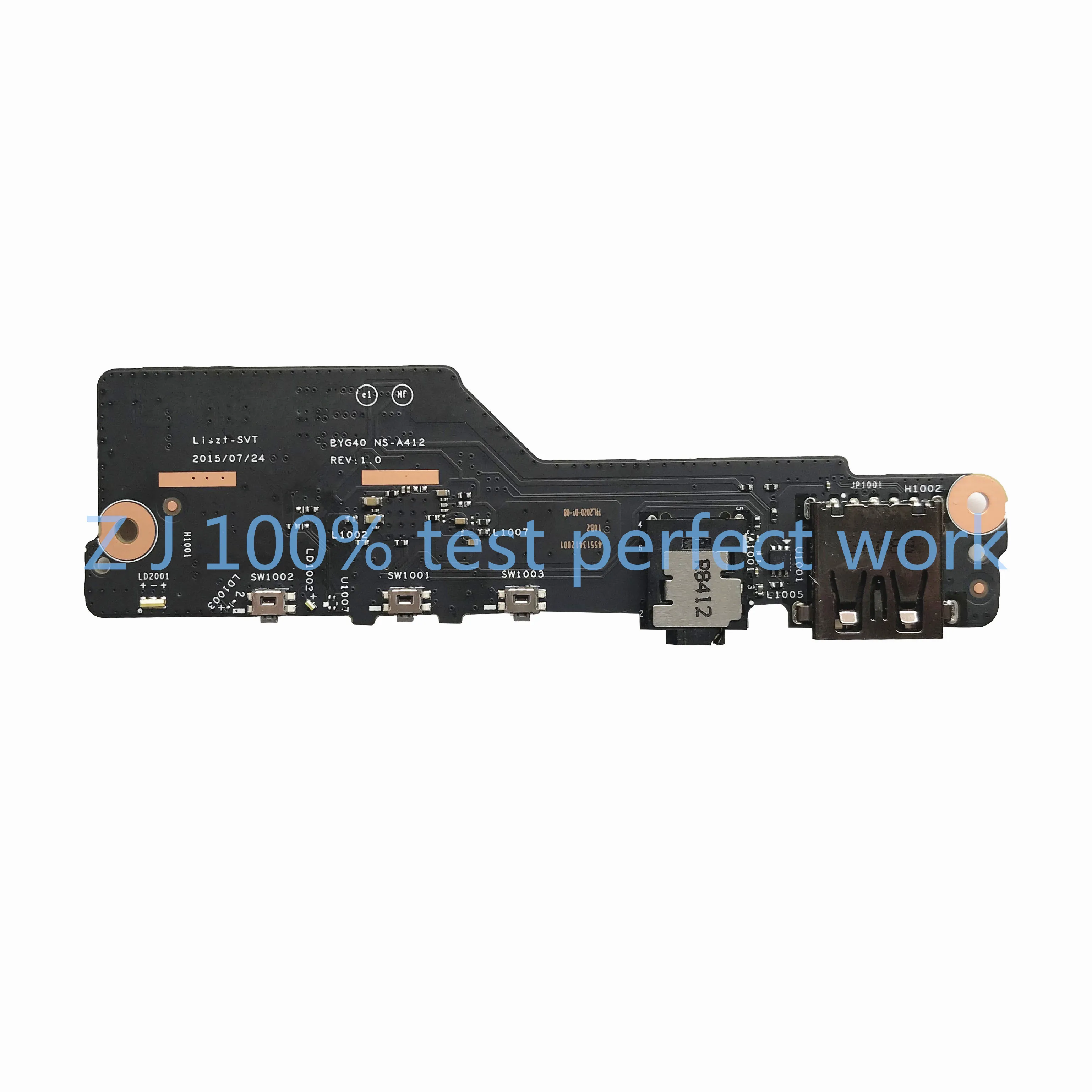 Оригинал для ноутбука Lenovo Yoga 900 Pro 13ISK USB аудио Плата BYG40 NS A412 100% Протестировано