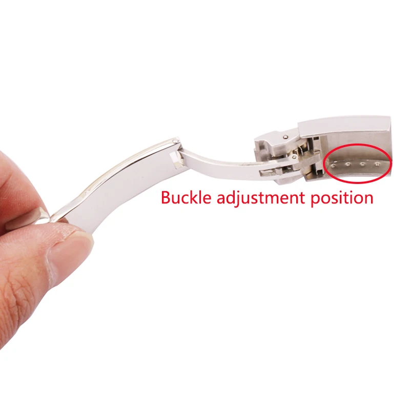 Watch accessories stainless steel buckle for Rolex watch belt 16mm18mm buckle delivery tool