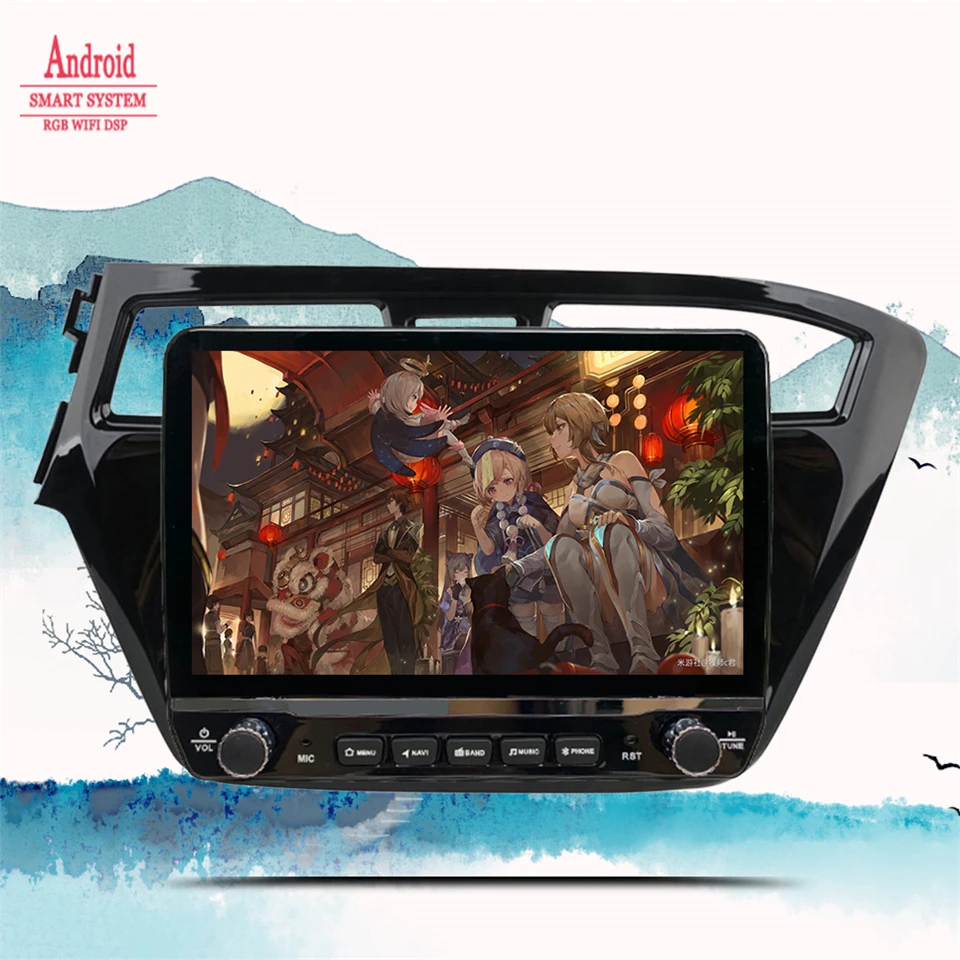 Android 11 Multimedia Player For Hyundai I20 2015 2016 2017 2018 2019 2020 Navigation GPS Car Radio 2 din DVD Head Unit Cassette - купить по