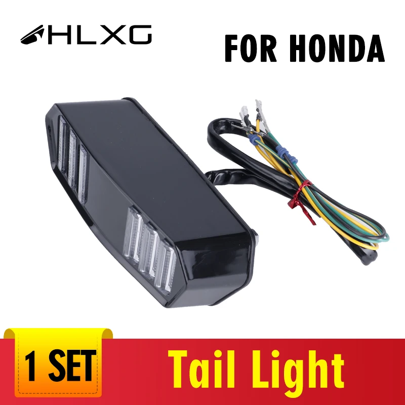 Для Honda 1 шт. светодиодный тормозной задний светильник для мотоцикла указатель
