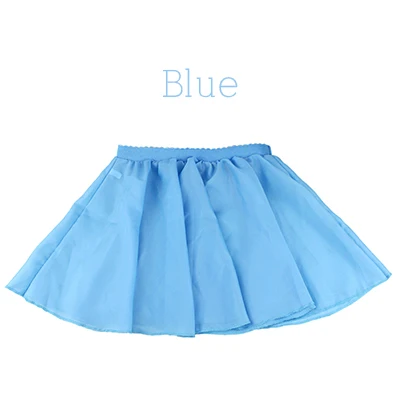 Blue 12 pieces Летний Детский Эластичный шифоновый пояс, юбка, балетный тюль для девочек, юбка со скидкой - Цвет: Blue 12 pieces