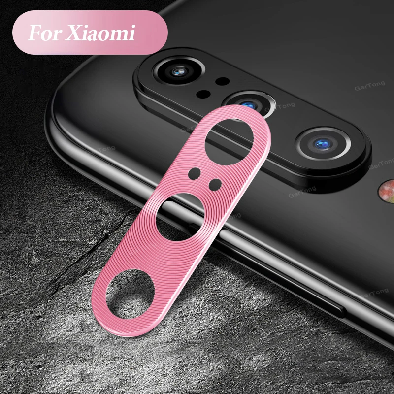 Rosegold Для Xiaomi mi 9 8 Защита объектива камеры кольцо покрытие алюминий для Xiaomi mi 9 SE 8 SE mi 9 mi 8 чехол для камеры кольцо аксессуары - Цвет: Rosegold