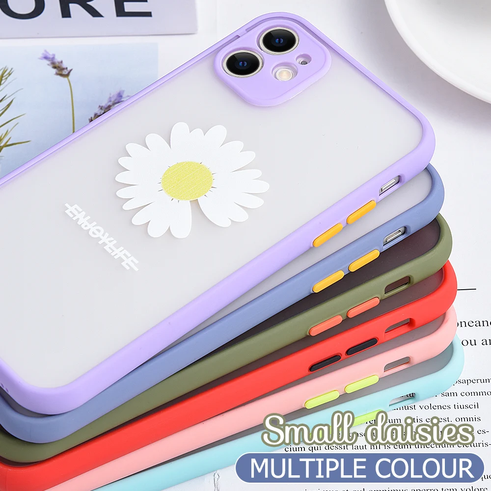 Акриловые Матовые прозрачные чехлы для телефонов iPhone 11 Pro Max Xr Xs 6s 8 7 Plus Se 2020