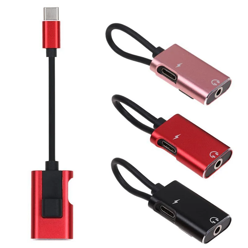 Usb type C до 3 5 мм аудио адаптер для наушников конвертер OD889|Переходники и адаптеры| |