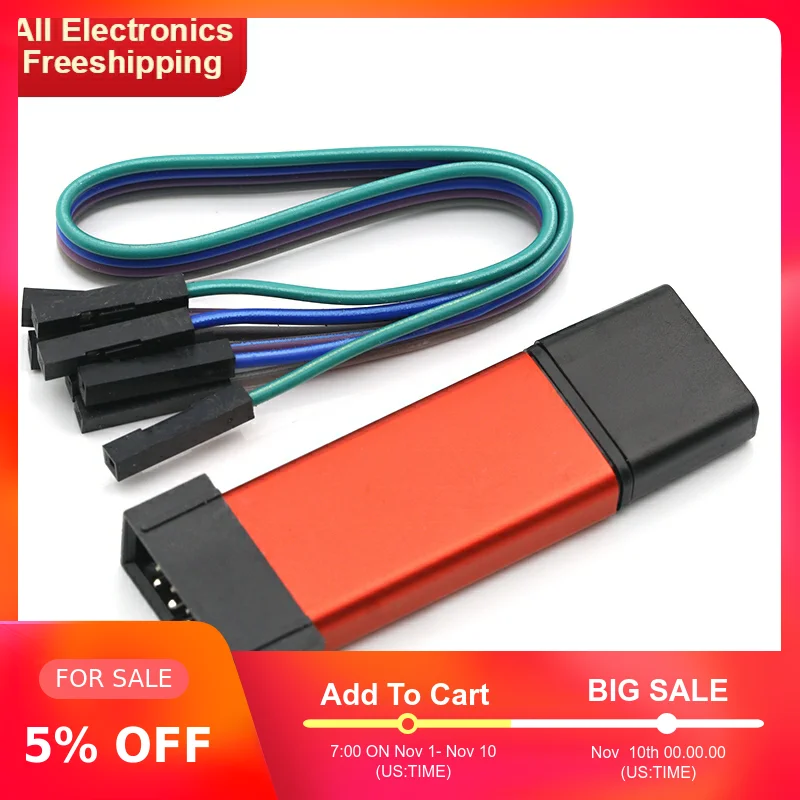 ST LINK Stlink Link V2 Mini STM8 STM32 симулятор скачать программист Программирование с крышкой