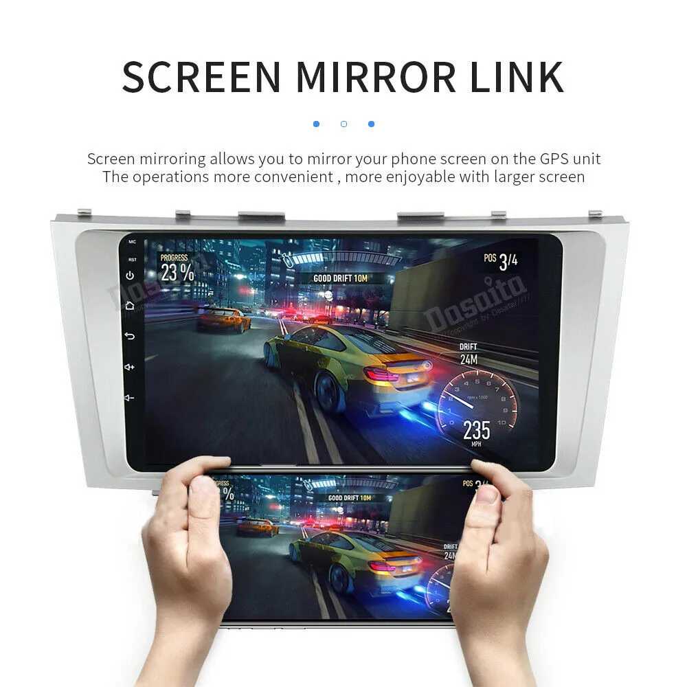Android 9.1 2G+32G Car Multimedia Player GPS Navigation Bluetooth Radio Player for Toyota Camry 2006 2007 2008 2009 2010 2011