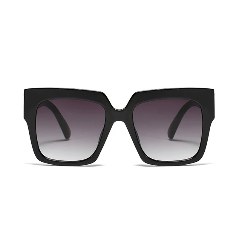 Королевский Девушка негабаритных квадратные солнечные очки женские марочные