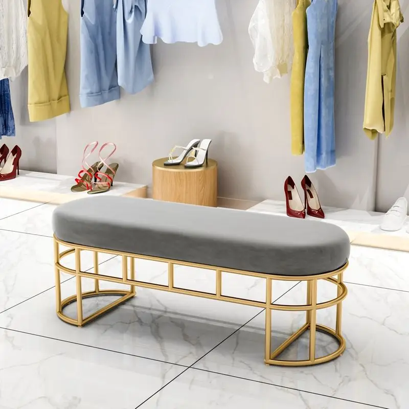 Скамейка мебель для гостиной оттоманка скандинавский табурет переодевания