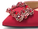 8.5cm heel H Свадебные босоножки для невесты; женская обувь на высоком каблуке; цвет шампанского; обувь для подружки невесты с кристаллами и стразами; атласная обувь с ремешком на щиколотке; обувь для подружки невесты - Цвет: 8.5cm heel H