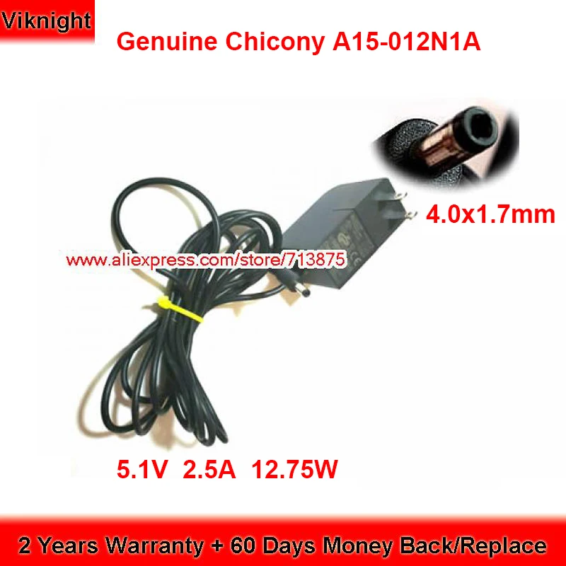 Echtes Chicony A15-012N1A Ac Adapter 5,1 V 2,5 A für A012R001L A15012N1A Tablet mit 4,0x1,7mm Tip Power versorgung