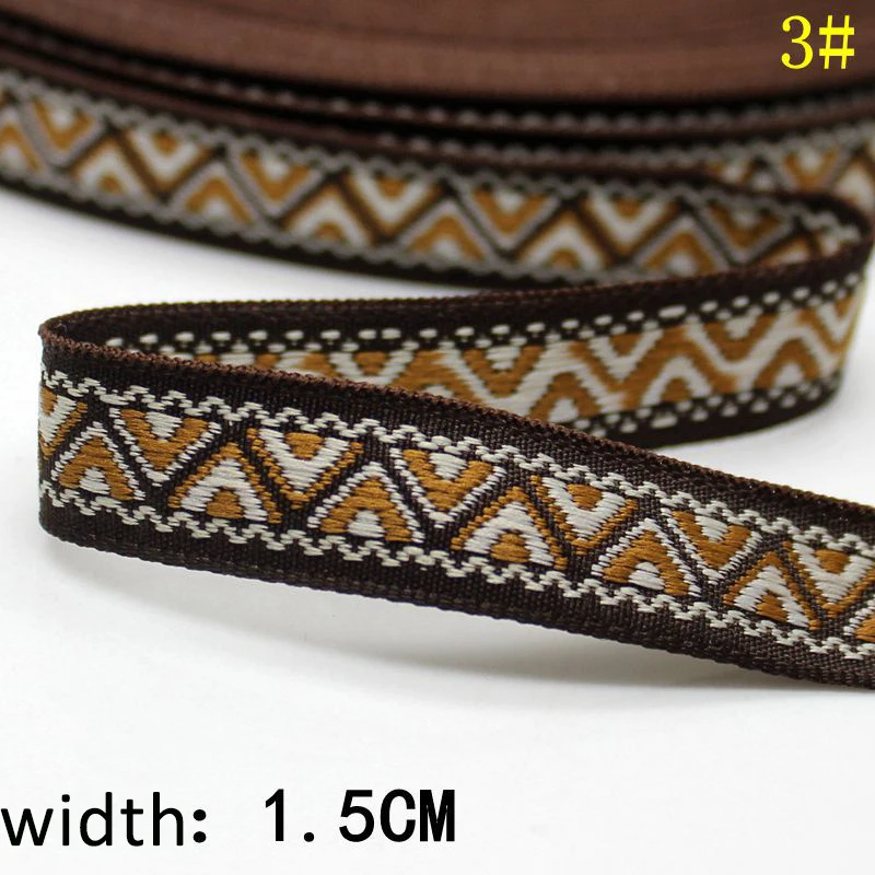 9 ярдов = 8 19 метров Rretro костюм вышитая тесьма кружевная Лента Сделай Сам сумка для