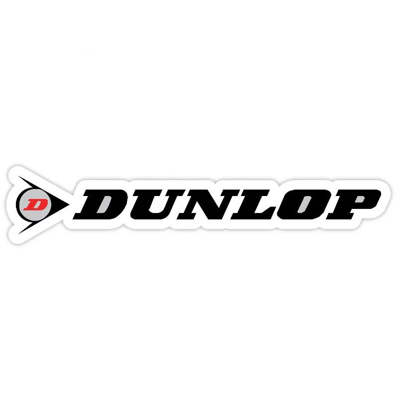Забавные автомобильные наклейки на фары Dunlop стильные аксессуары для мотоцикла