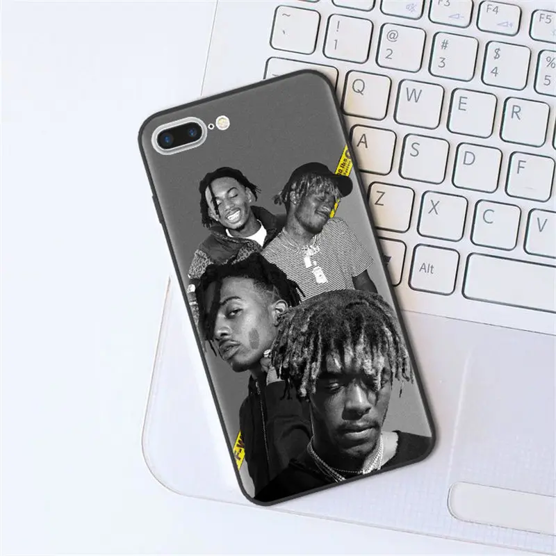 T6840 Rapper singer Playboi Carti Black Soft silicone TPU Phone Cases For iPhone X 5s 5 SE 6s 6 7 8 Plus XS Max XR Coque Back Cover - Цвет: T6840