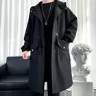 Ветровка с карманами в стиле Харадзюку, мужская повседневная верхняя одежда, уличные пальто в стиле хип-хоп, новинка 2022