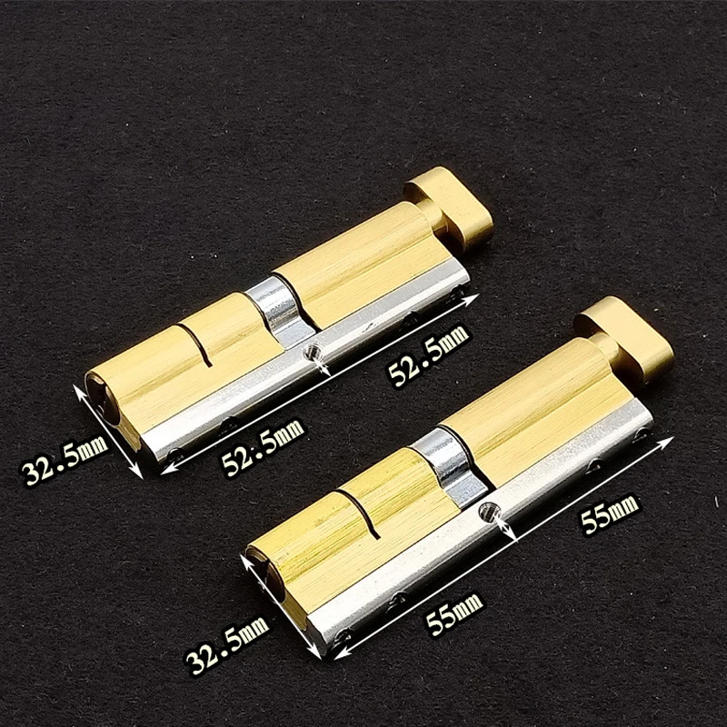 

C-class symmetry Lock Cylinder 105mm 52.5mm-52.5mm 110mm 55mm-55m Single Open inside of escape knob 8 Keys Groove