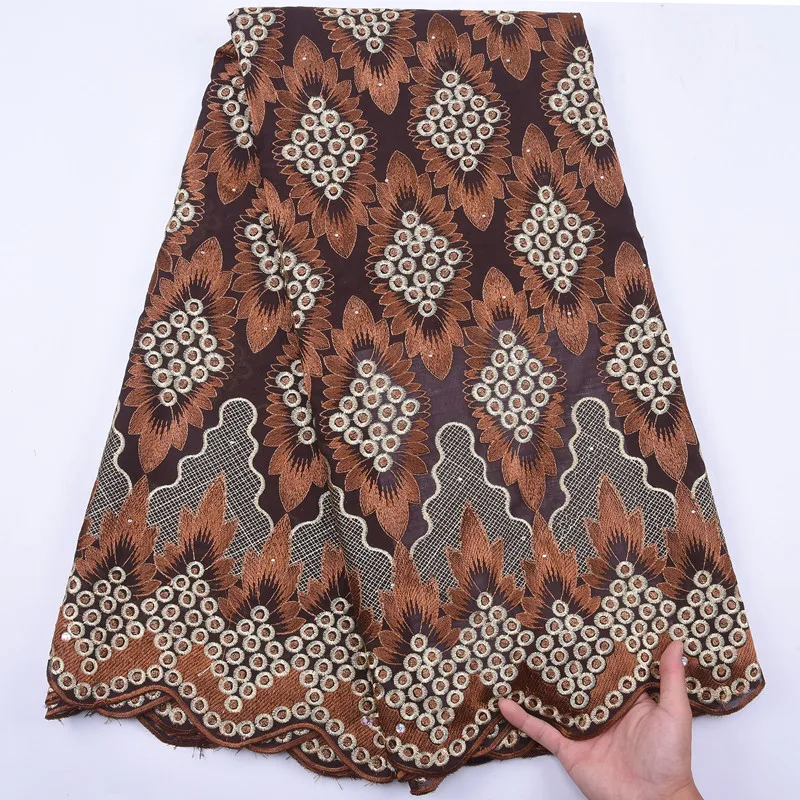 

Кружевная Высококачественная африканская кружевная ткань SJD с вышивкой, нигерийская ткань, красивая французская кружевная ткань для свадь...