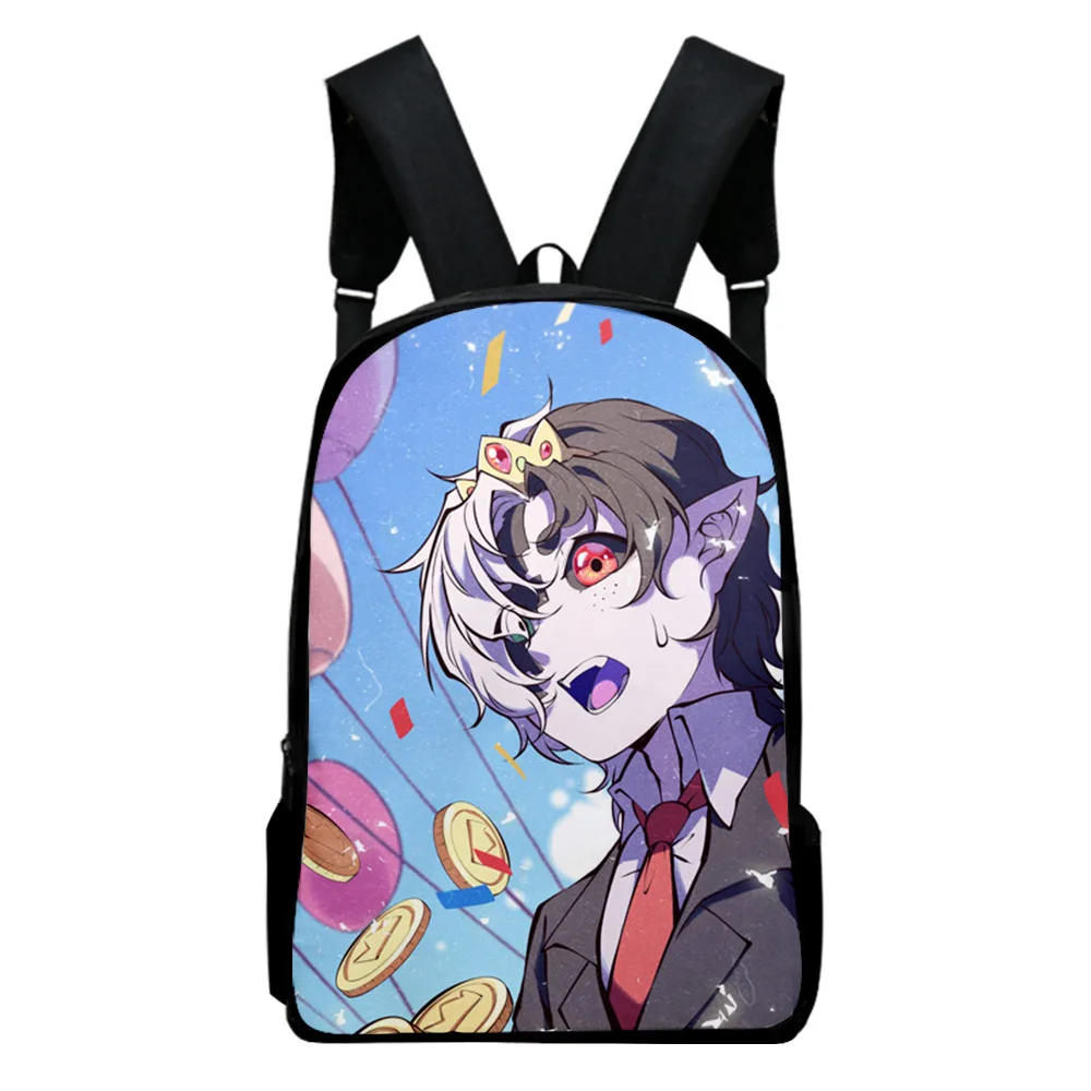 

Classic Trendy Kawaii Ranboo Student School Bags Youthful Notebook Backpacks 3D Printed Oxford Waterproof Boys/Girls Small Bags