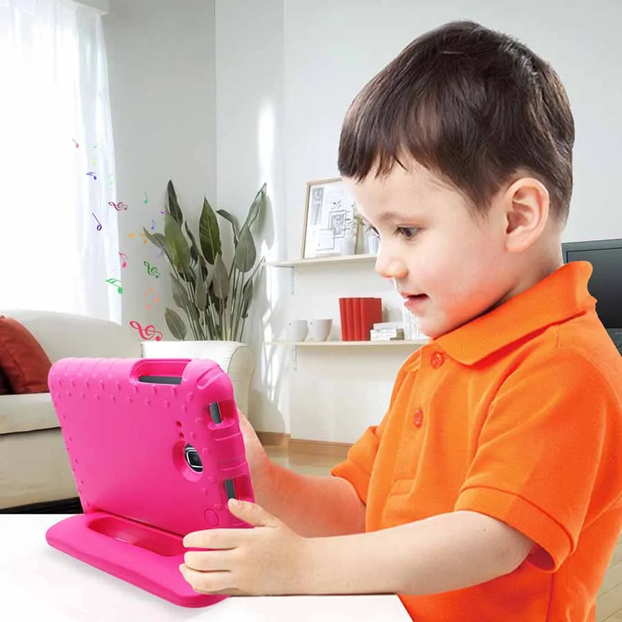 Детский противоударный чехол для samsung Galaxy Tab A, 7,0 дюймов, T280, T285, SM-T280, EVA Foam, защитный чехол для планшета, чехол с ручкой и подставкой