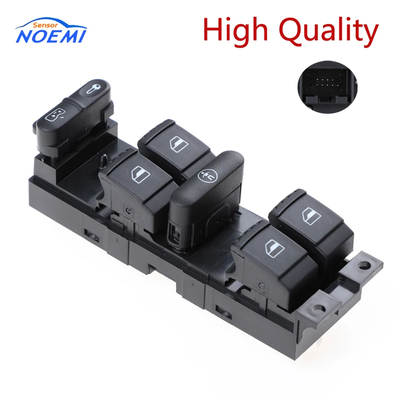 Переключатель Стеклоподъемника YAOPEI 9 контактов 1J4959857A 1J4959857C для Skoda Fabia Octavia Superb V W J