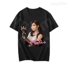 Уличная одежда в стиле Харадзюку из 100% хлопка, Женская милая мультяшная комиксная Сексуальная Повседневная модная футболка с японским принтом для девушек, трендовая женская футболка, Лидер продаж