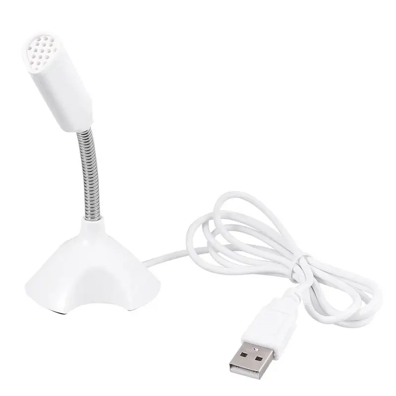 Портативный USB микрофон компьютерный удобный приемник для вещания онлайн