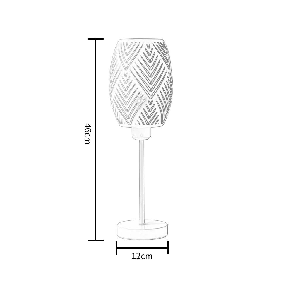 OYGROUP скандинавский прикроватный столик металлический полый абажур Настольный