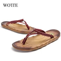 wotte new men flip flops design outdoor solid color men slippers lightweight summer slippers beach men sandals %d1%88%d0%bb%d0%b5%d0%bf%d0%ba%d0%b8 %d0%bc%d1%83%d0%b6%d1%81%d0%ba%d0%b8%d0%b5