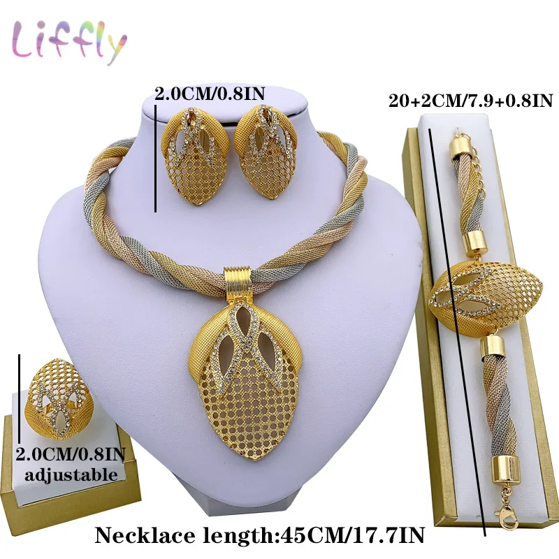 Ювелирные изделия в африканском стиле ожерелье браслет свадебные серьги кольцо