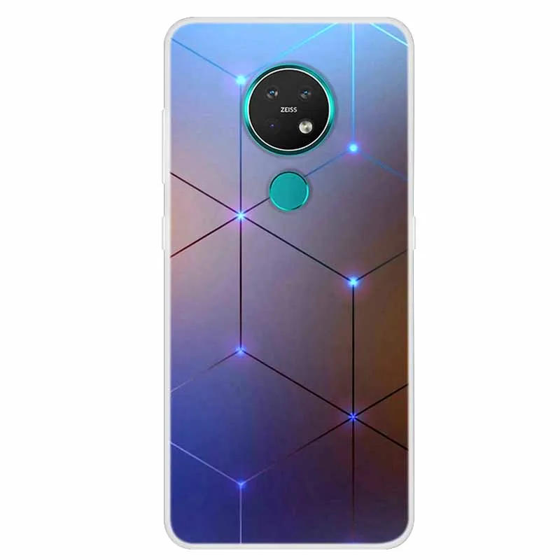 Фото Чехол для Nokia 7,2 6,2 C30 C20, прозрачная Мягкая силиконовая задняя крышка из ТПУ для Nokia 6,2, чехлы для телефонов, бампер, крышка NokiaC30 C20 Para №5