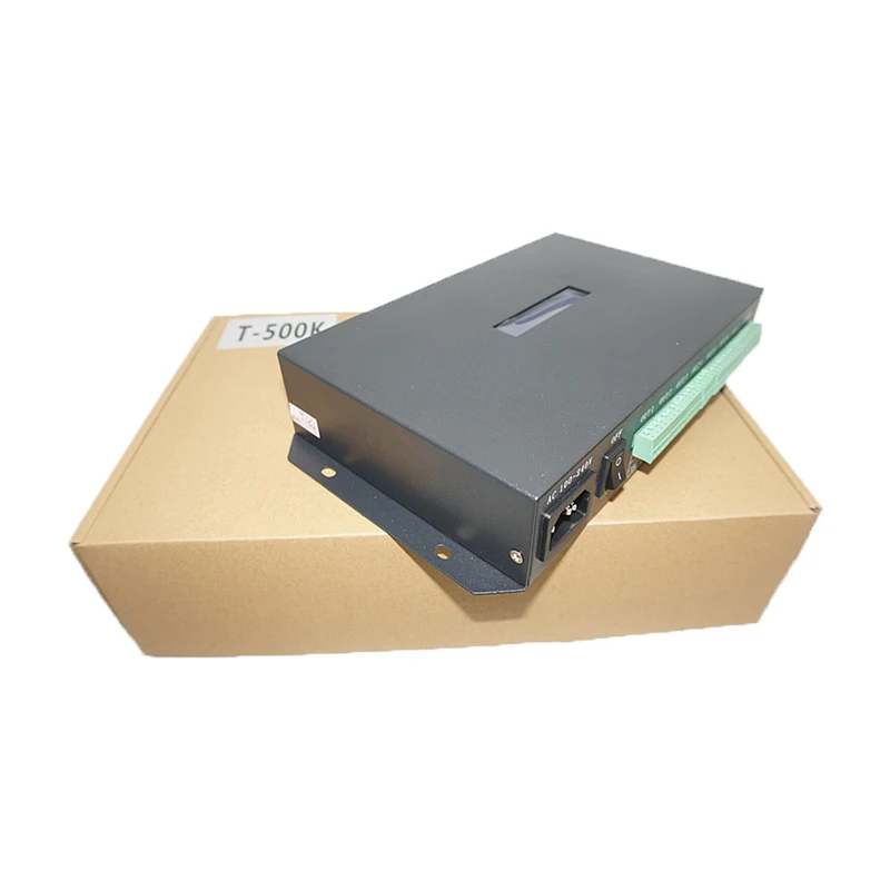 Светодиодный контроллер T500K компьютерный онлайн TTL сигнал RGB Полноцветный WS2801 WS2811