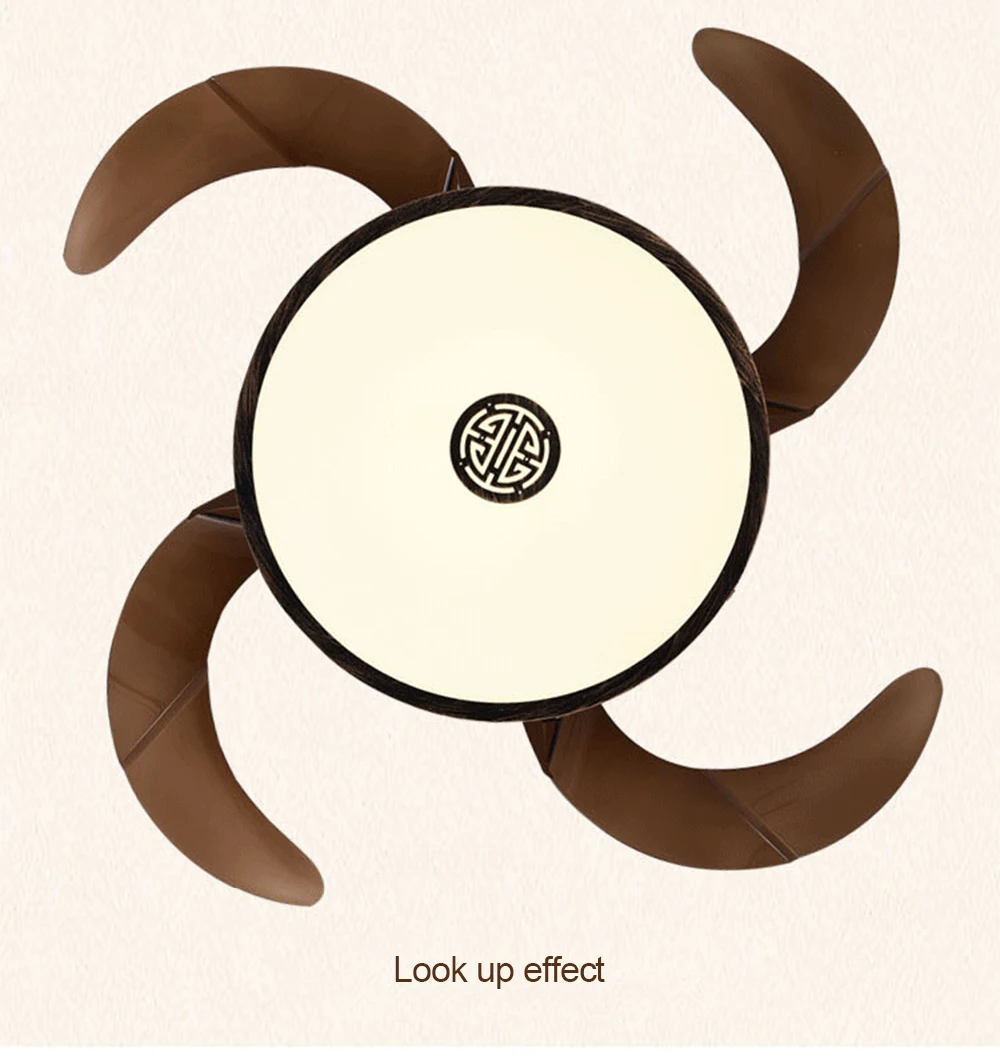 Светодиодный потолочный вентилятор светильник с 42 дюймовым Bluetooth стерео пультом