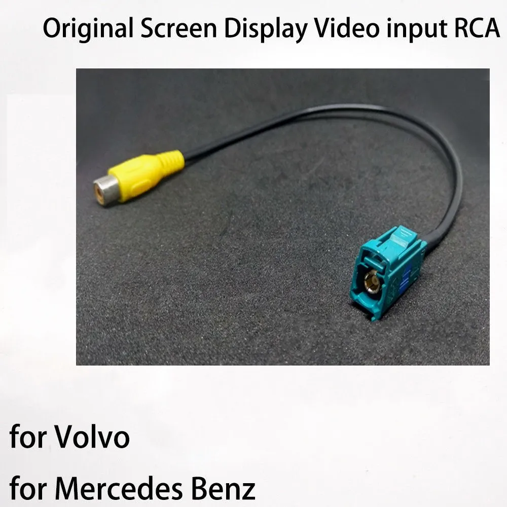 Автомобильная камера заднего вида RCA конвертер соединитель Адаптер оригинальный