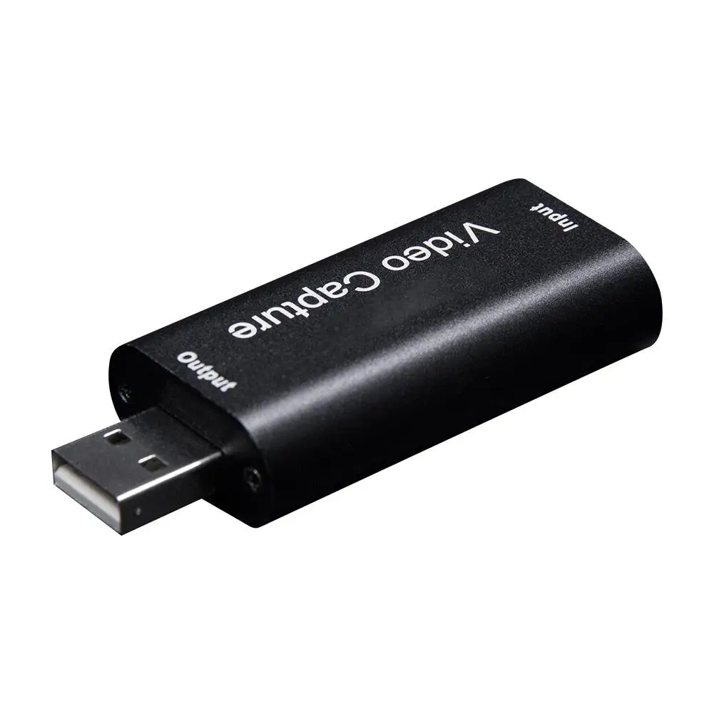 Mini HD 1080P HDMI-совместим с USB 2 0 Карта видеозахвата игровая записывающая коробка для