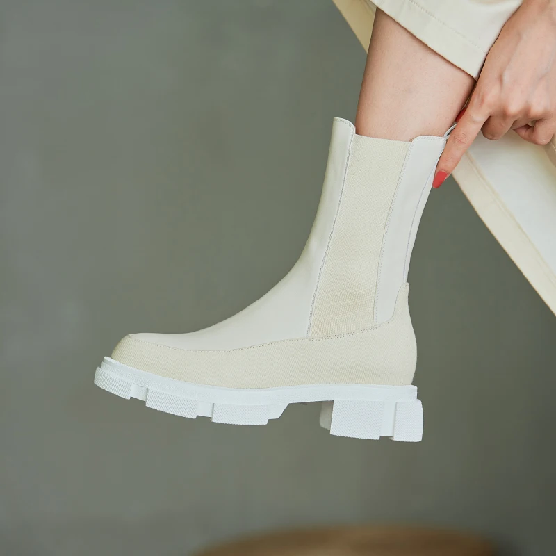 

Женская обувь, женские ботинки, Зимние ботильоны на блочном каблуке, женские ботинки на платформе, сапоги на массивной подошве