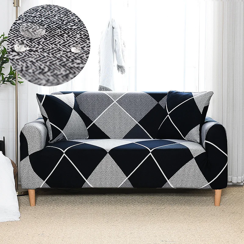 

Water Proof Printed Stretch Sofa Slipcover Elastic Sofa Covers Couch Cover Home Decor For Sofas Living Room 1/2/3/4-seater