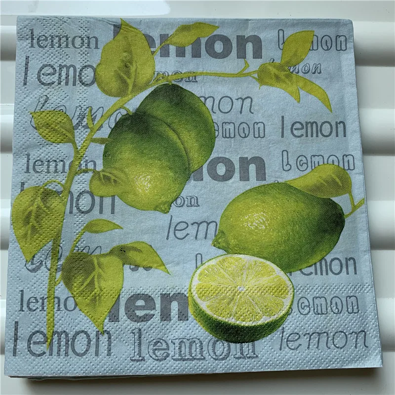 Декупаж Свадебные винтажные салфетки бумажные элегантная тканевая lemon пчелы на