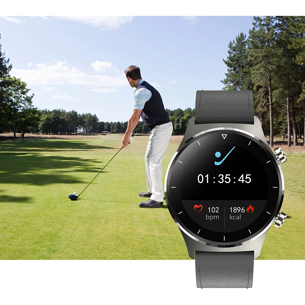 

Jelly Comb Sports Men Smart Watch GPS Support Pedometer Smartwatch Waterproof Custom Dials Heart Rate Calls Reminder Smartwatch