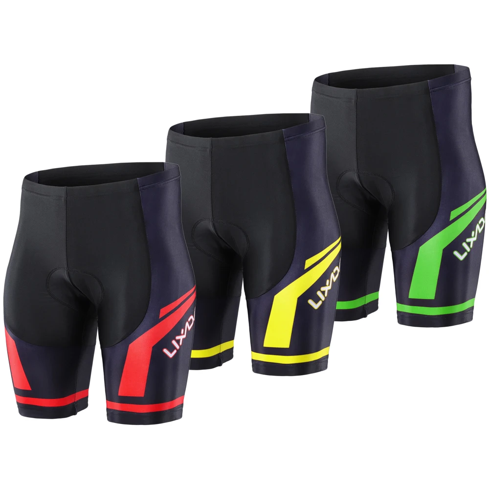 

Lixada Men's Cycling Shorts Bicycle Shorts with Cushion Pad Shorts Tights Cycling Bicycle Short Equipment