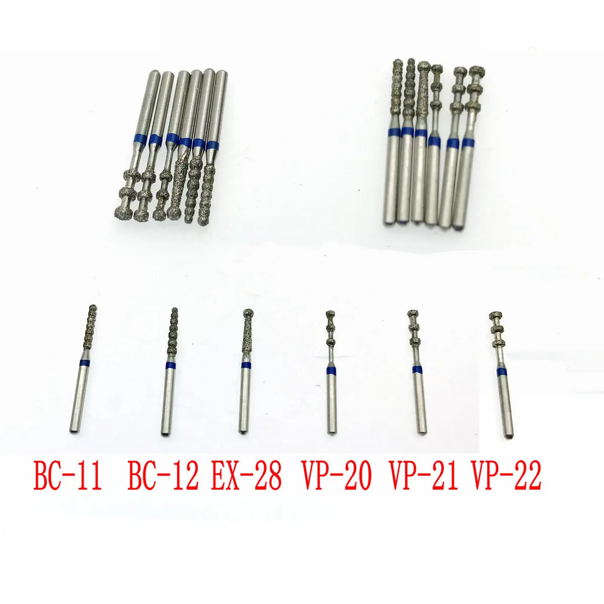 50 шт. Стоматологические алмазные боры мм подходит для высокоскоростного