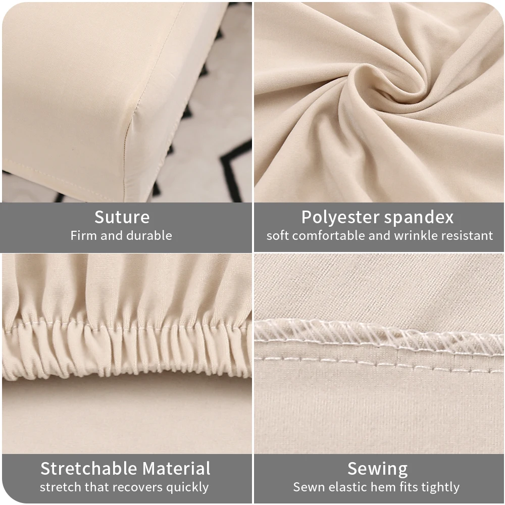 1/2 шт. однотонный Чехол для стула спандекс эластичный чехол кухни Свадьба Банкет