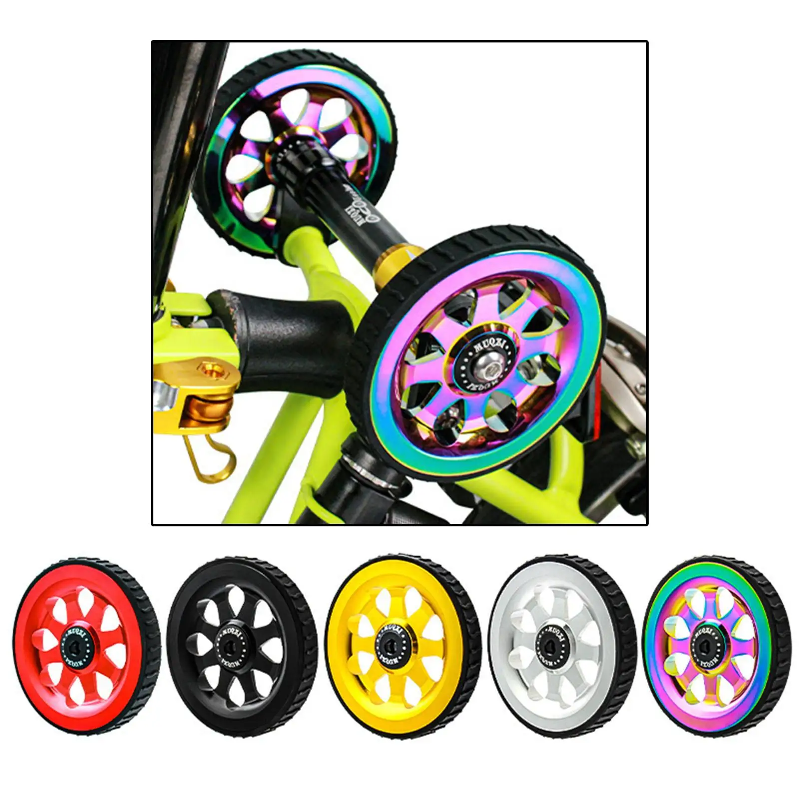 Ultralight Aluminum Alloy Easy Wheel for Folding Bike with
